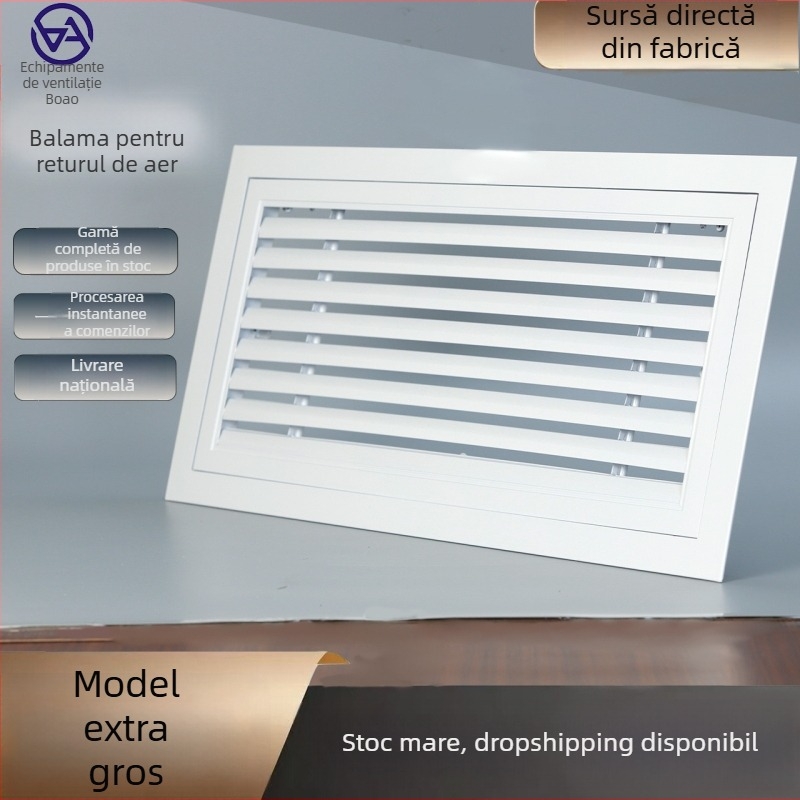 Difuzor ABS premium pentru aer proaspăt – aspect pătrat sau rotund, pentru sisteme de aer proaspăt, ventilație și ieșire pentru aer condiționat central