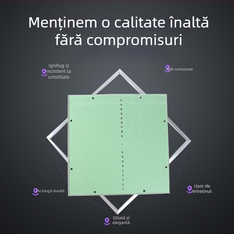 Deschidere de acces ascunsă pentru plafon din gips, plafon din aliaj de aluminiu