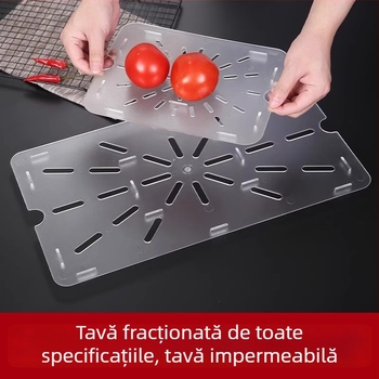 Vas de drenaj cu grilă pentru separarea apei, pentru chiftele din hot pot picant