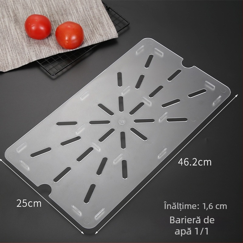 Vas de drenaj cu grilă pentru separarea apei, pentru chiftele din hot pot picant
