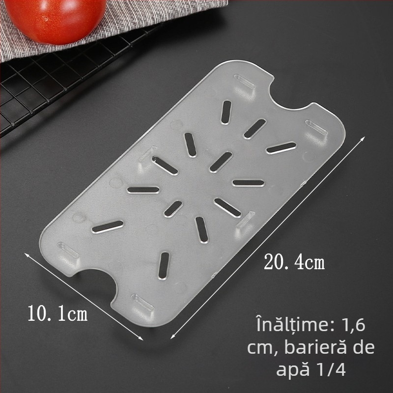 Vas de drenaj cu grilă pentru separarea apei, pentru chiftele din hot pot picant