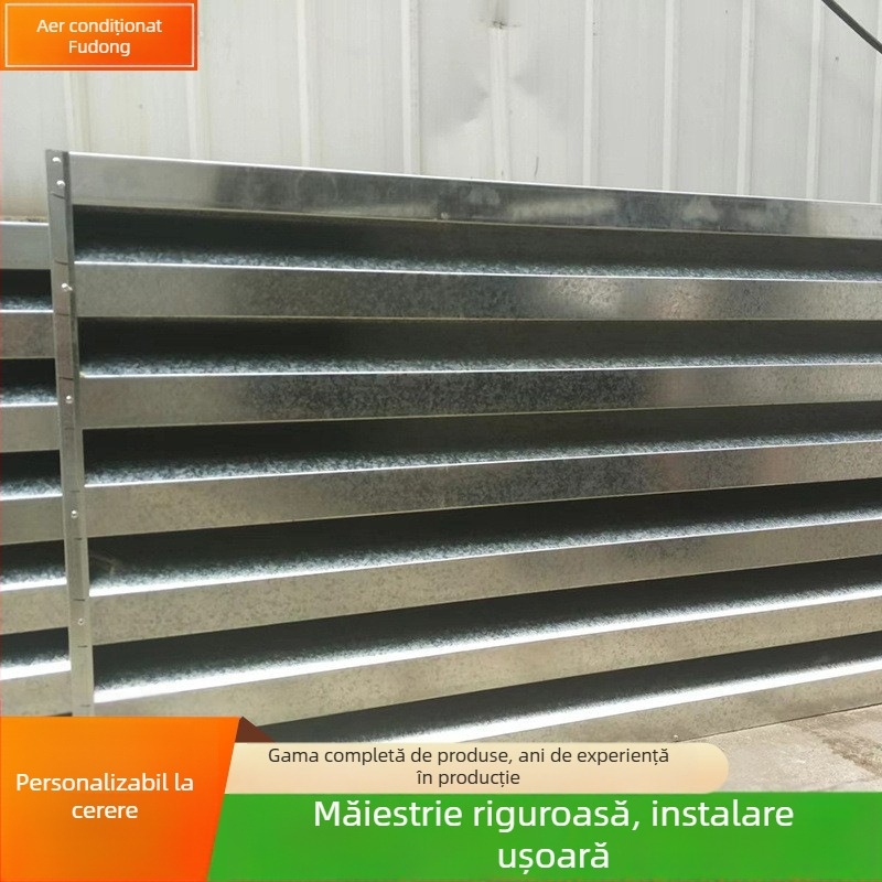 Rulouri fonoizolante pentru camera generatorului, ventilație și turn de răcire