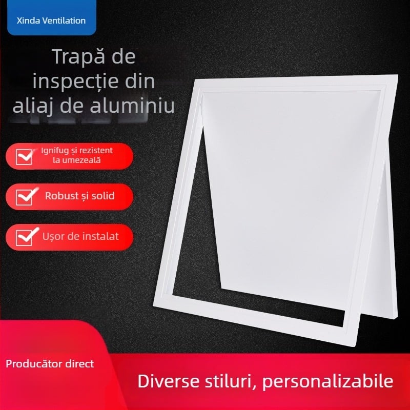 Panou de acces din aliaj de aluminiu pentru inspecția tavanelor și pereților