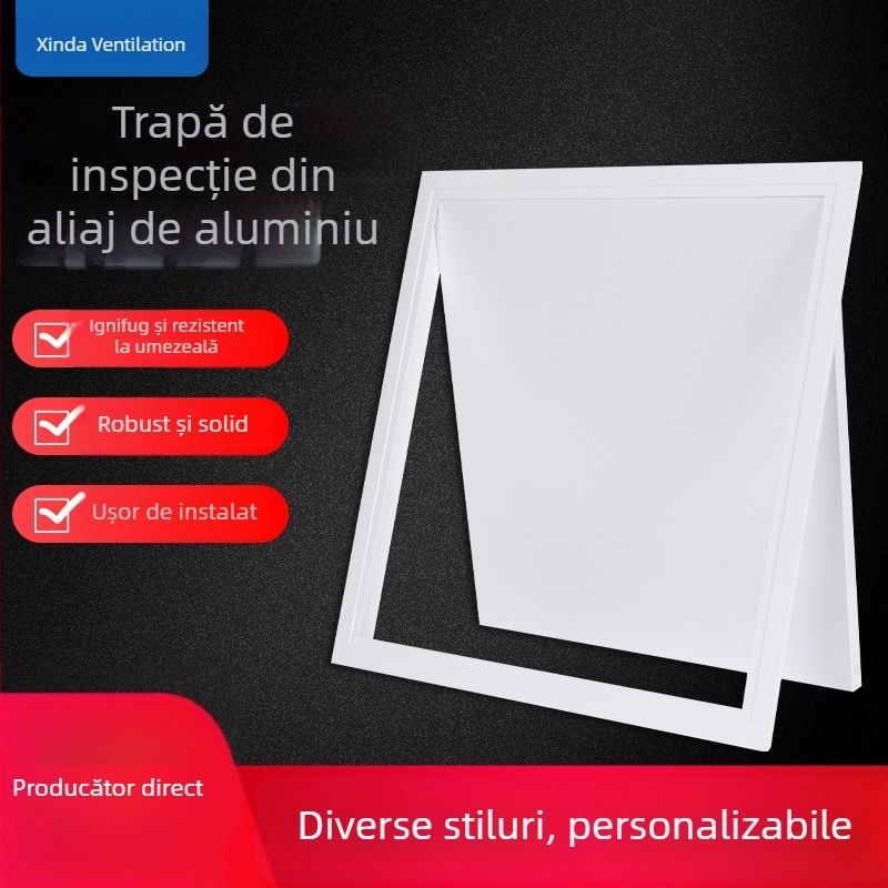 Panou de acces din aliaj de aluminiu pentru inspecția tavanelor și pereților