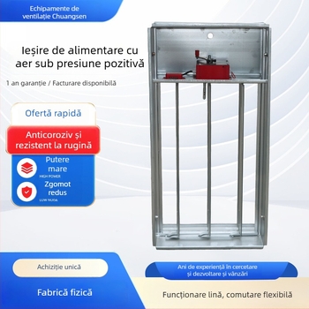 Ventilator din aliaj de aluminiu pentru alimentarea cu aer la presiune pozitivă de incendiu și evacuarea fumului, pentru casa scărilor