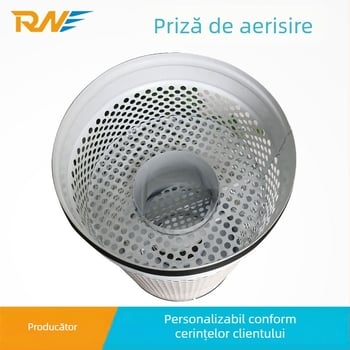 QSH/ISH Ventil de deplasare – aliaj de aluminiu, un singur strat, gură de aer