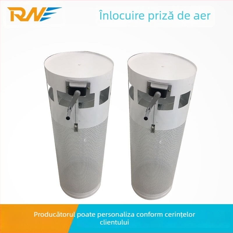 QSH/ISH Ventil de deplasare – aliaj de aluminiu, un singur strat, gură de aer