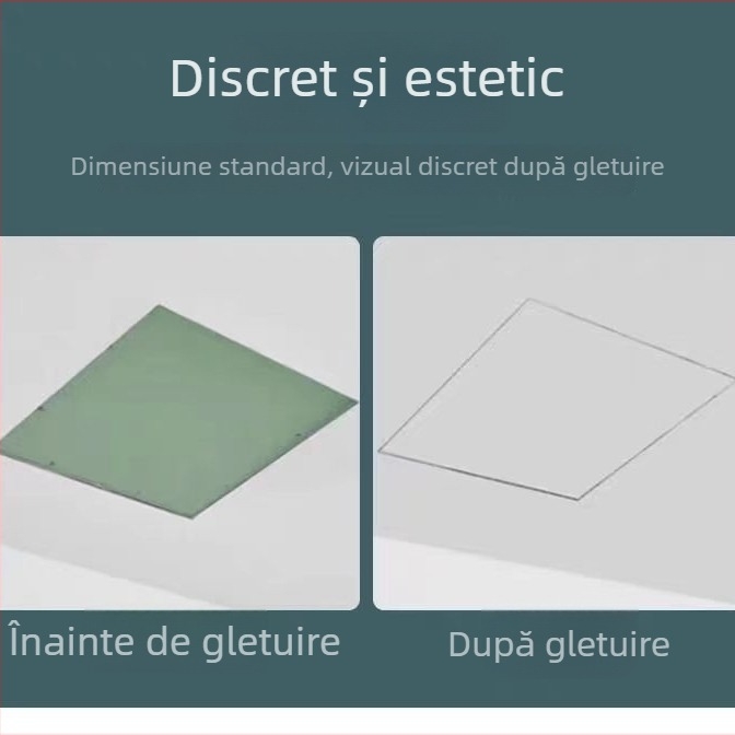 Panou de acces ascuns pentru plafon din gips-carton, capac de inspecție, decorativ, rezistent la umezeală, ventil de aer îngroșat, personalizabil