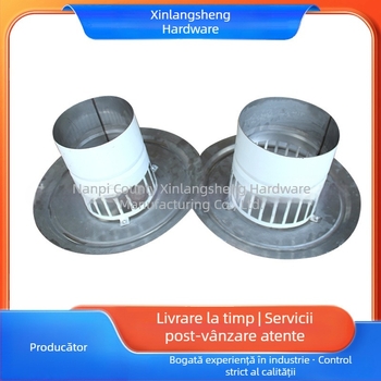 Cap de ploaie în formă de umbrelă din oțel inoxidabil pentru conducte de ventilație exterioare și coșuri de fum