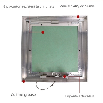 Capac de acces ascuns pentru tavan din gips-carton, pentru aer condiționat — capac de inspecție din aliaj de aluminiu