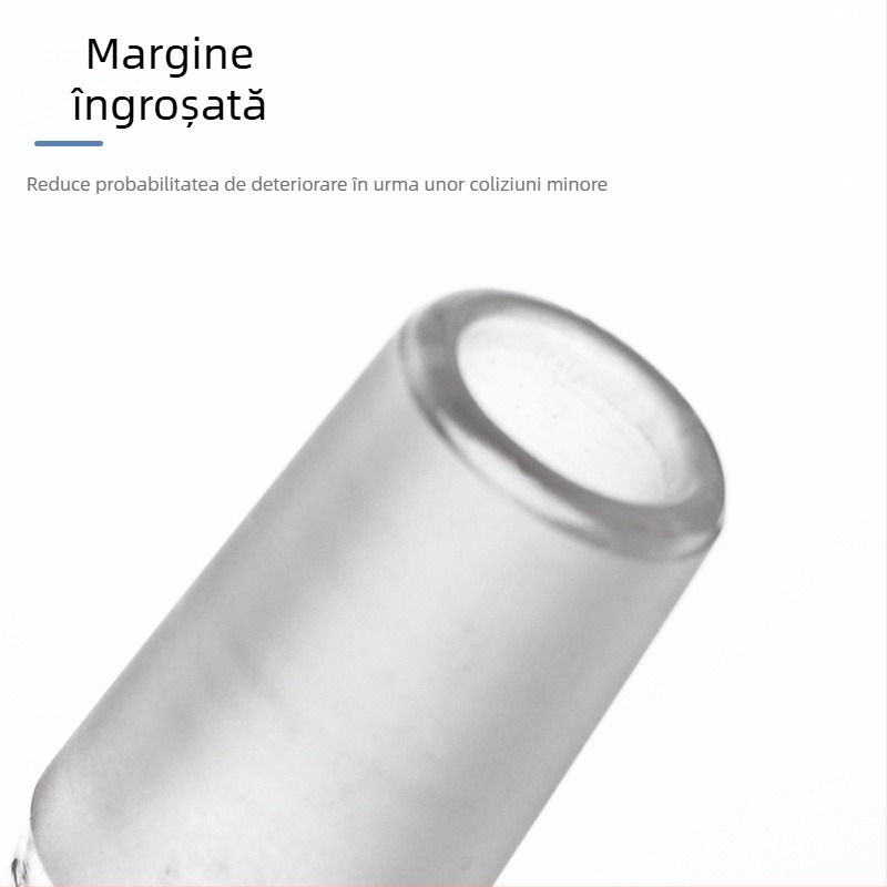 Vornă triunghiulară din sticlă borosilikat 3.3