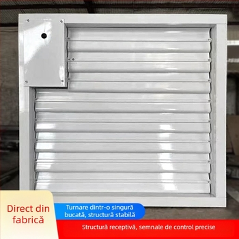 Jaluzele electrice, jaluzele din aliaj de aluminiu, ventilații rezistente la ploi, grile de ieșire pentru sistemul central de climatizare și ventilatoare de evacuare