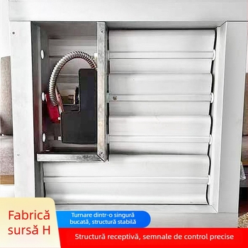 Jaluzele electrice, jaluzele din aliaj de aluminiu, ventilații rezistente la ploi, grile de ieșire pentru sistemul central de climatizare și ventilatoare de evacuare