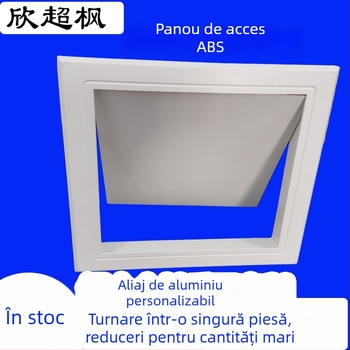 Portă de acces pentru întreținere în plafon, pentru conductele toaletei și HVAC ascuns