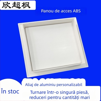 Portă de acces pentru întreținere în plafon, pentru conductele toaletei și HVAC ascuns