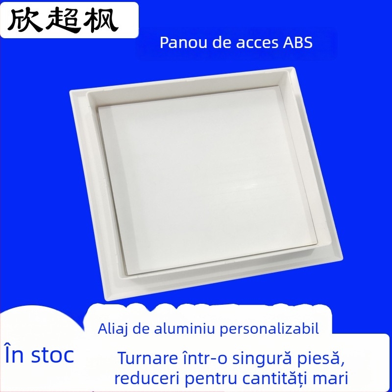 Portă de acces pentru întreținere în plafon, pentru conductele toaletei și HVAC ascuns