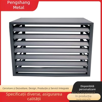 Capac de aer condiționat cu lamele din aliaj de aluminiu, personalizat în fabrică, model 088