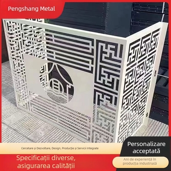 Capac de aer condiționat cu lamele din aliaj de aluminiu, personalizat în fabrică, model 088