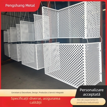 Capac de aer condiționat cu lamele din aliaj de aluminiu, personalizat în fabrică, model 088