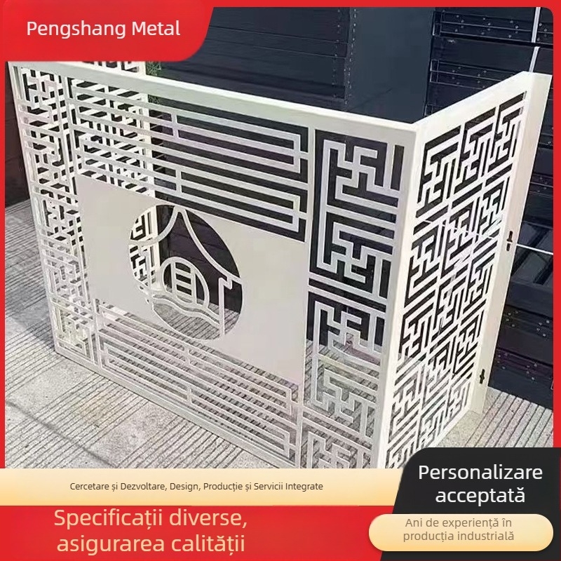 Capac de aer condiționat cu lamele din aliaj de aluminiu, personalizat în fabrică, model 088