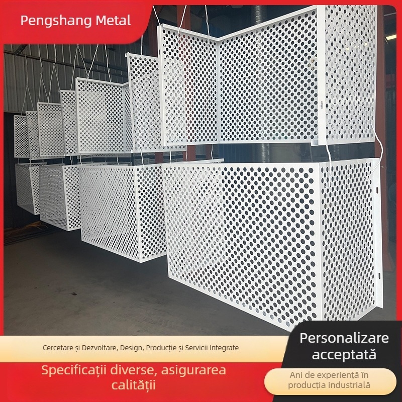 Capac de aer condiționat cu lamele din aliaj de aluminiu, personalizat în fabrică, model 088