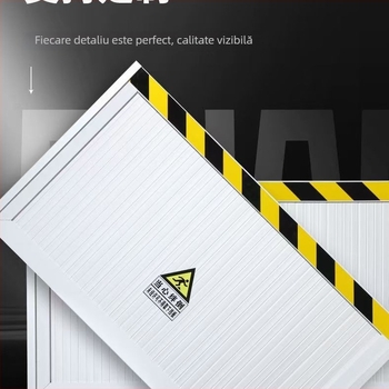 Barieră antirozătoare pentru uși, din aliaj de aluminiu și oțel inoxidabil, personalizată pentru camere de distribuție, protecție împotriva incendiilor și igienă