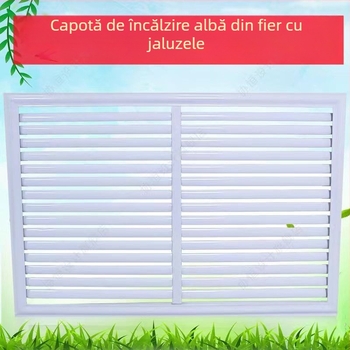 Capac de încălzire din aliaj de aluminiu cu lamele, capac pentru distribuția apei la încălzire prin podea și grilă pentru aer condiționat