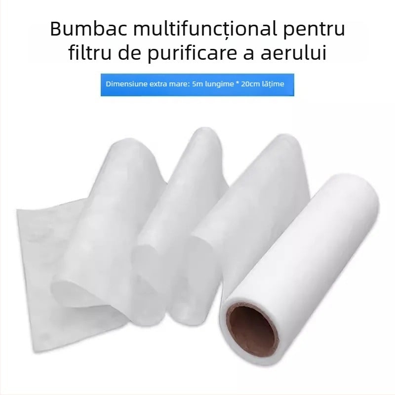 Haoyang filtru antibacterian pentru aer condiționat, plasă filtrantă anti-praf pentru admisia de aer, filtrul inițial de purificare din bumbac