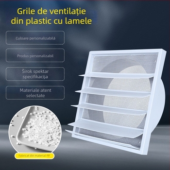Grilă decorativă ABS, ventil cu lamele pentru aer condiționat și încălzire