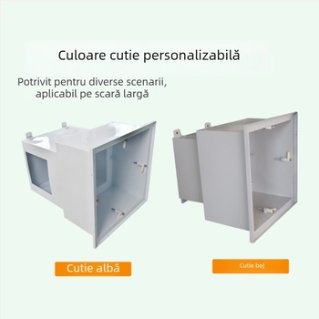 Set de patru piese pentru aer: ieșire de aer, ventil de alimentare, placă difuzor și ventil de aer pentru purificare industrială fără praf