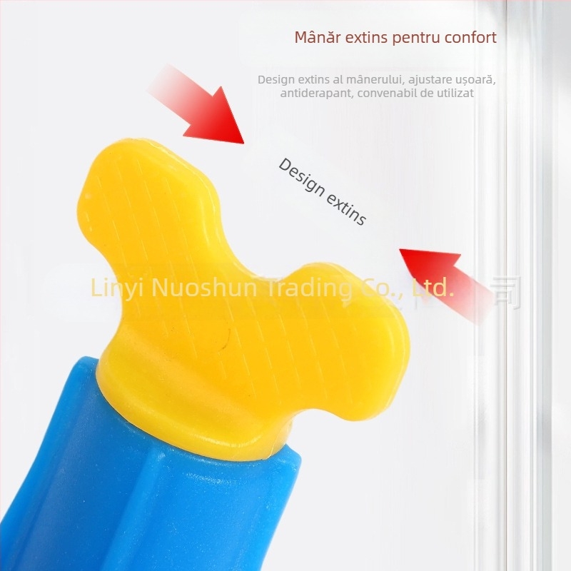 Nivelator de plăci cu o singură mână, cu material îngroșat, poziționator pentru plăci de perete cu ac înlocuibil, unealtă de montaj a plăcilor