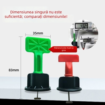 Nivelator de plăci ceramice cu suport pentru montaj – pentru pereți și podea
