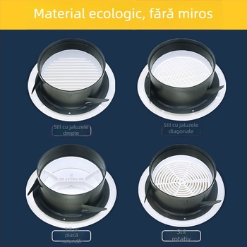 Orificiu de aer ABS din plastic pentru sistemul intern de aer proaspăt și difuzor pentru aer condiționat central