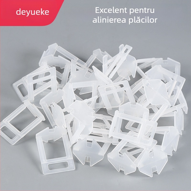 Nivelator pentru plăci de marmură cu bază ridicată, clipsuri de poziționare, 1 mm, 1.5 mm, 2 mm, 3 mm