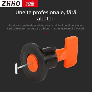 Megaphone Nivelator rotativ pentru plăci cu poziționare a rosturilor – unealtă rapidă pentru alinierea plăcilor