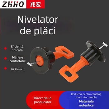 Megaphone Nivelator rotativ pentru plăci cu poziționare a rosturilor – unealtă rapidă pentru alinierea plăcilor