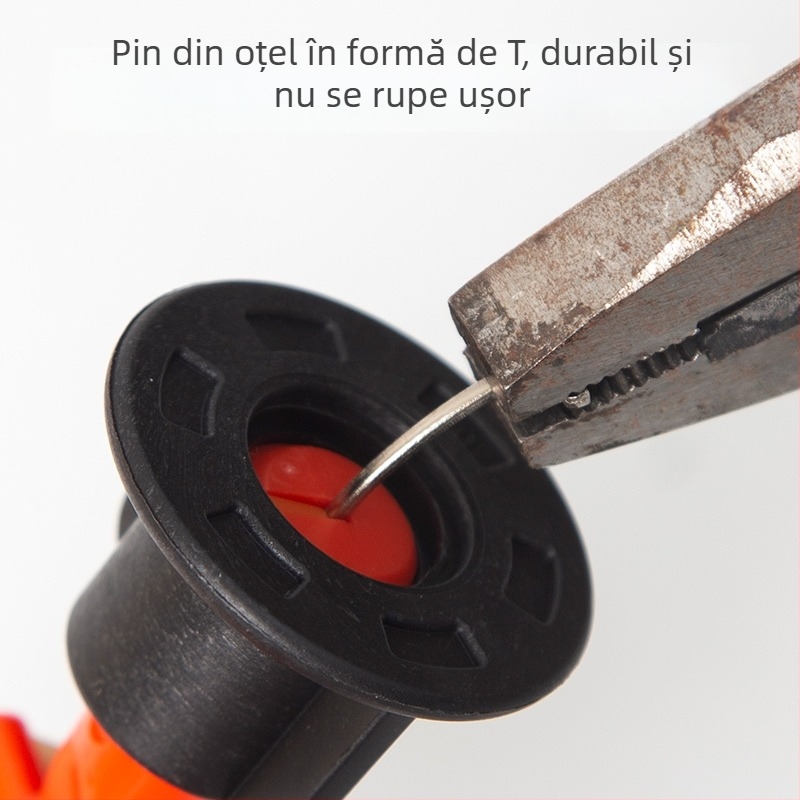 Nivelator de plăci cu clips de fixare și cruce de poziționare pentru plăci de podea și de perete
