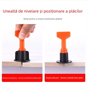 Dispozitiv de nivelare a plăcilor pentru podea și pereți, ajutor de poziționare pentru zidărie