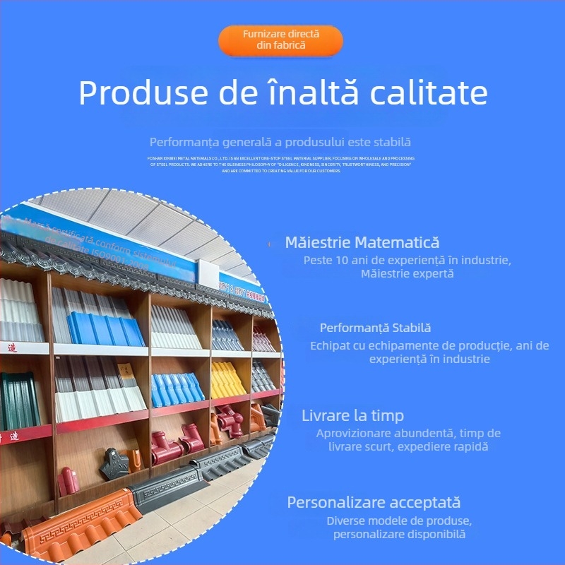 Canal de ploaie din plastic, canal de drenaj în formă de U, tavă de plantare pentru apă de ploaie pentru pereți exteriori