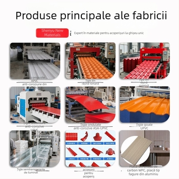Țigle PVC goale pentru acoperișuri ale adăposturilor de animale și canope industriale | Țigle anti-coroziune din plastic-otel