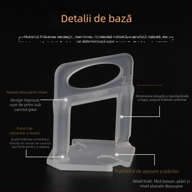 Flying Instrument de nivelare a plăcilor pentru pereți și pardoseală