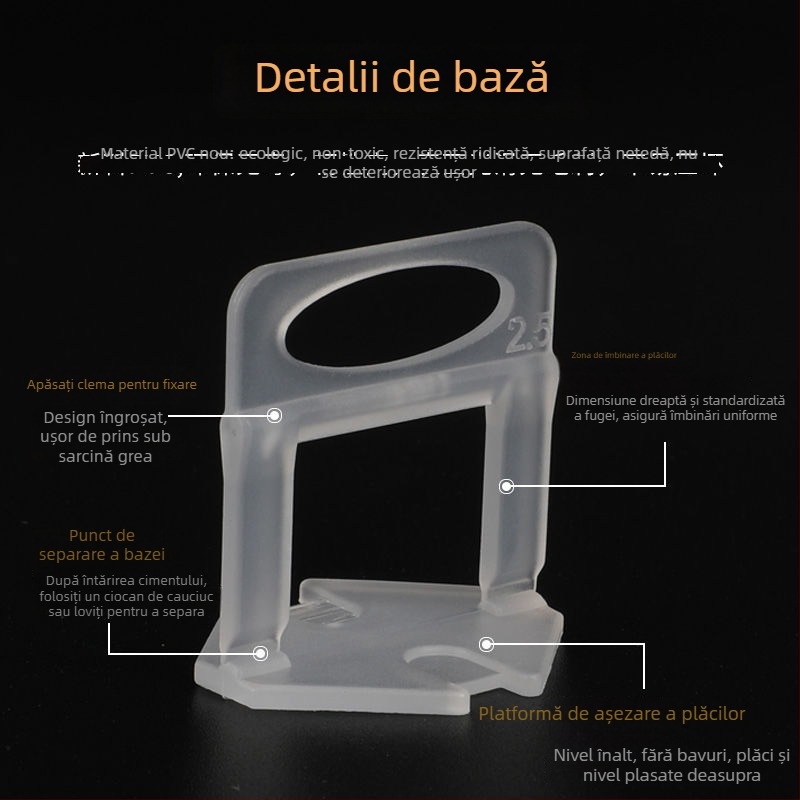 Flying Instrument de nivelare a plăcilor pentru pereți și pardoseală