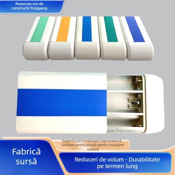 Mâneri din PVC montați pe perete, anti-coliziune pentru coridoarele căminelor de îngrijire, antiderapante