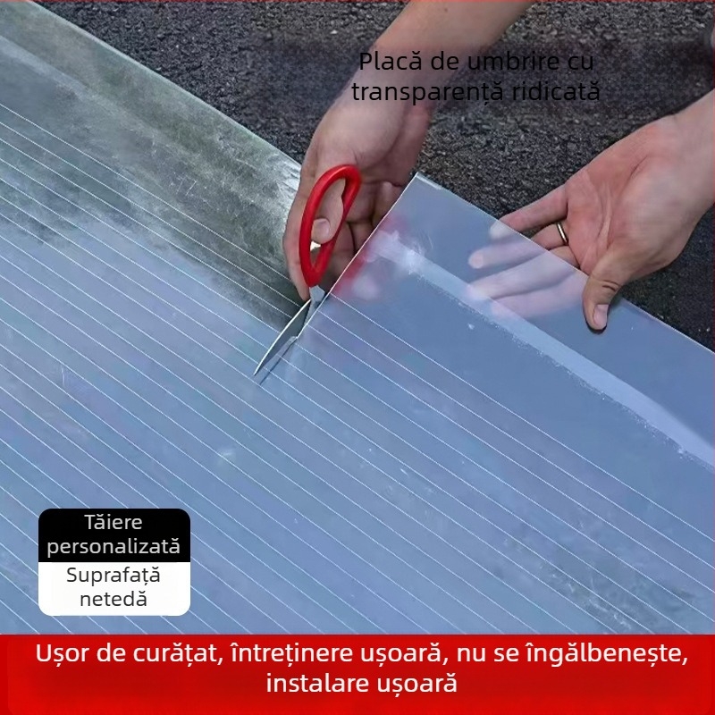 Panou FRP din fibră de sticlă translucid pentru sere, camere însorite și balcoane