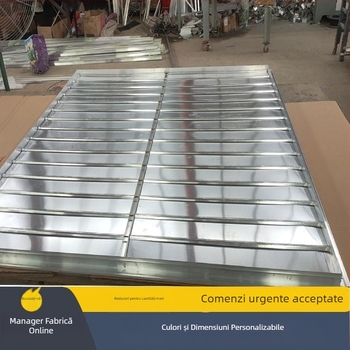 Jaluzele din oțel inoxidabil deschizibile pentru ieșirea de climatizare centrală – protecție pentru ventilatorul axial, aliaj de aluminiu