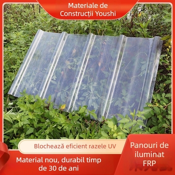 Panou FRP transparent pentru sere – panouri translucide din fibră de sticlă