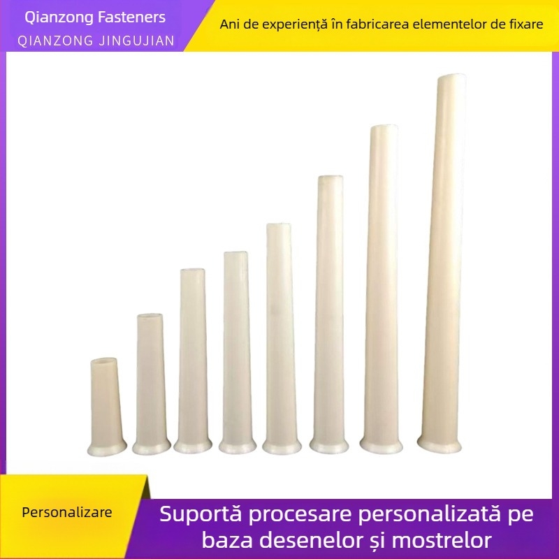 ABS conic din plastic pentru trecerea prin perete, cu conectori de penetrare și șurub etanșant