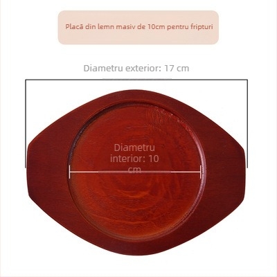 Covoraș din lemn pentru izolația termică a vaselor: oale și tigăi