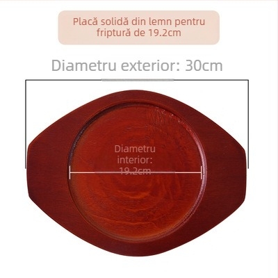 Covoraș din lemn pentru izolația termică a vaselor: oale și tigăi