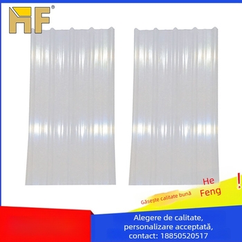 Panouri translucide, panouri de umbrire, plăci din oțel colorat, panouri FRP din fibră de sticlă, pentru sere și copertine pentru mașini
